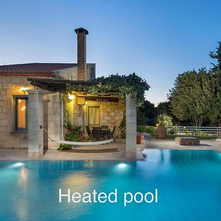 Fílippos Boutique Villa Petra Amanda Heated Pool Optional מראה חיצוני תמונה