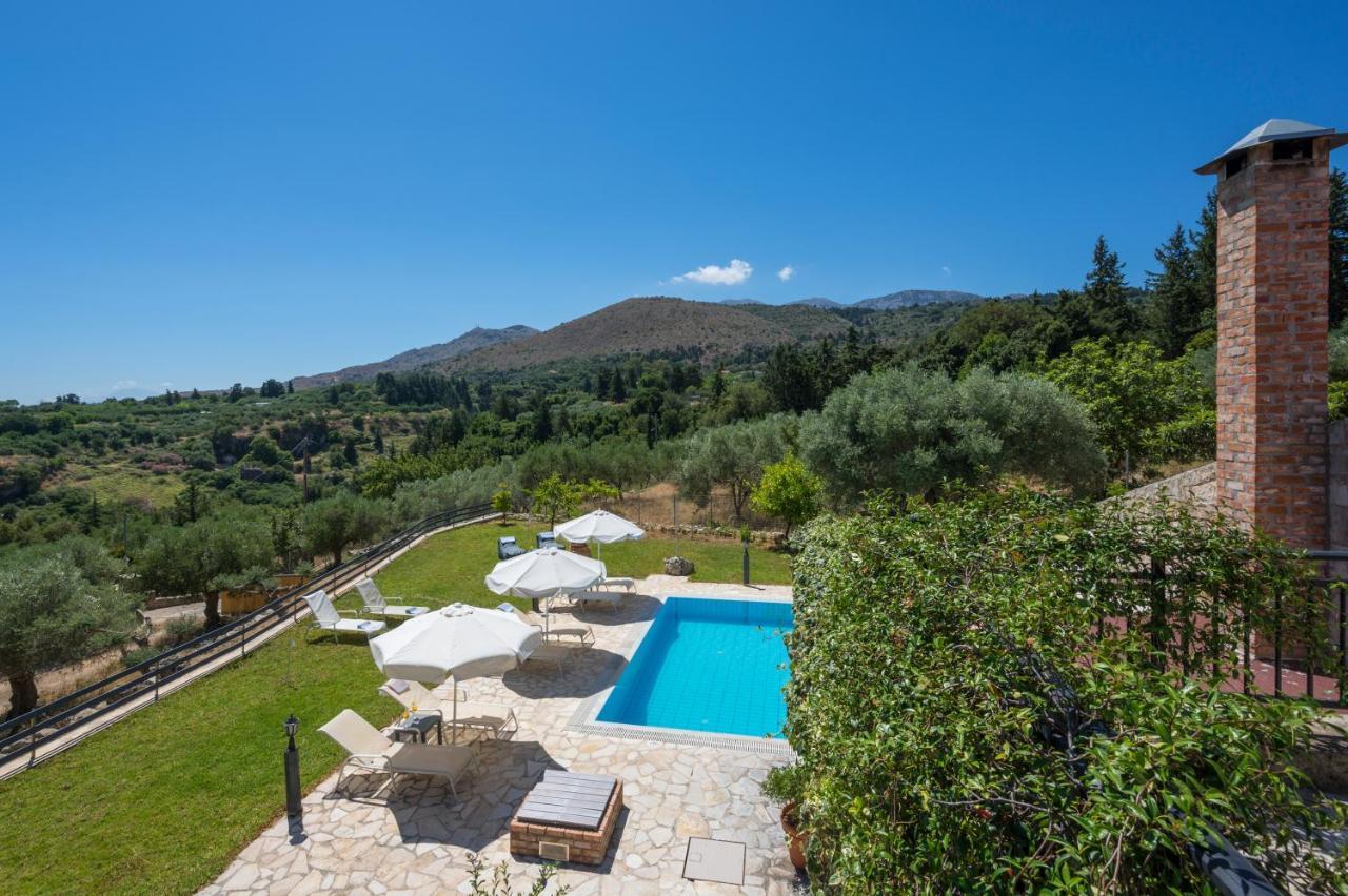 Fílippos Boutique Villa Petra Amanda Heated Pool Optional מראה חיצוני תמונה