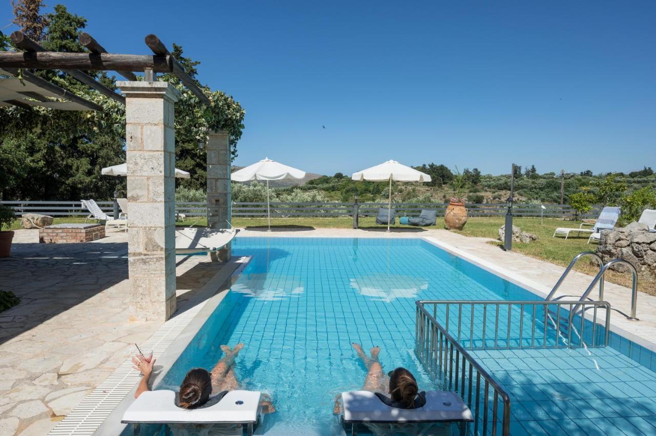 Fílippos Boutique Villa Petra Amanda Heated Pool Optional מראה חיצוני תמונה