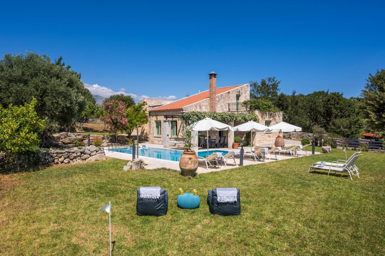 Fílippos Boutique Villa Petra Amanda Heated Pool Optional מראה חיצוני תמונה
