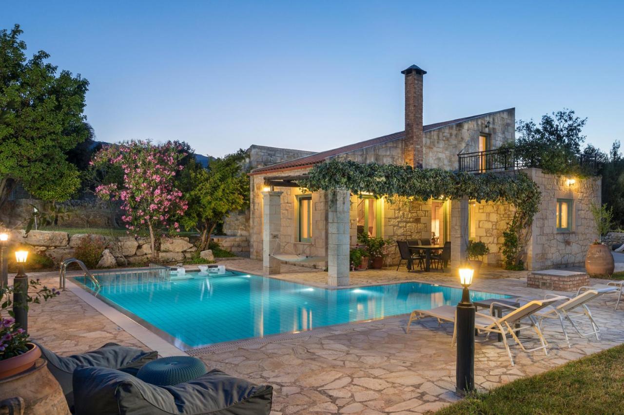 Fílippos Boutique Villa Petra Amanda Heated Pool Optional מראה חיצוני תמונה